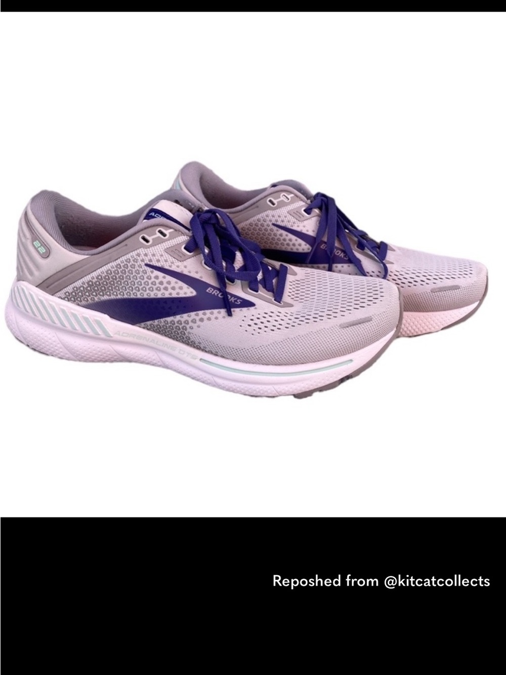 Brooks Women's Light Pink and Purple Running Shoes